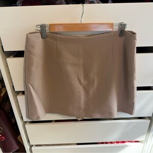 Abercrombie & Fitch Taupe Mini Skirt